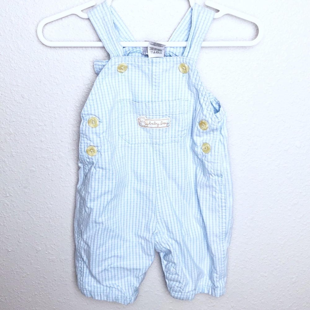 Vintage Carter’s blue overalls , baby boy